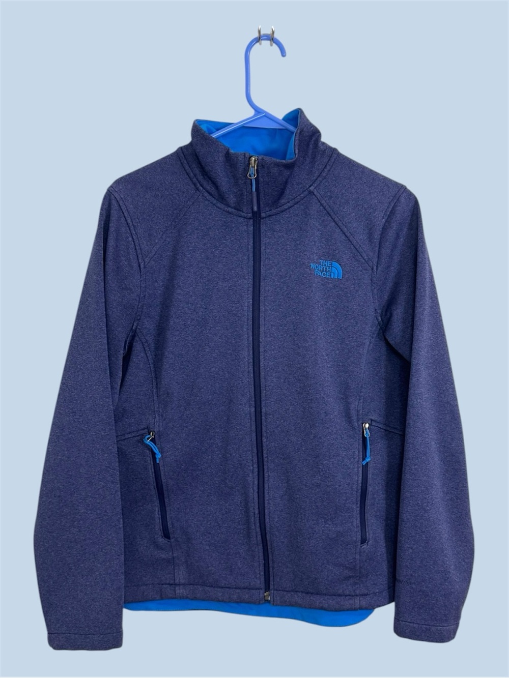 THE NORTH FACE Full-Zip Soft Shell Fleece Lined Jacket Size Large Gorpcore Hike